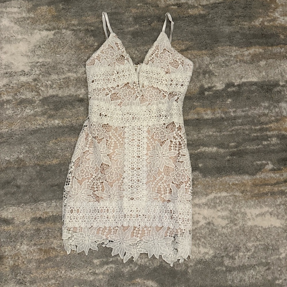 White Lace Dress